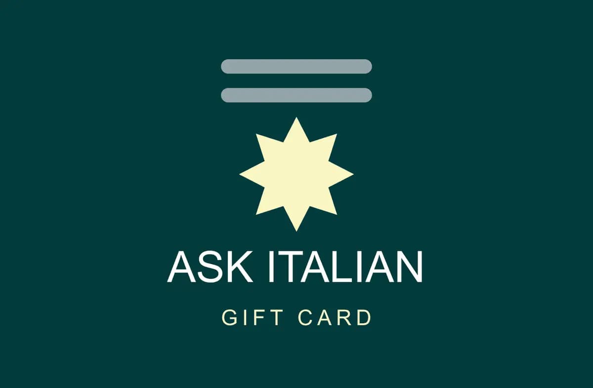 Ask Italian — Peblla gift card