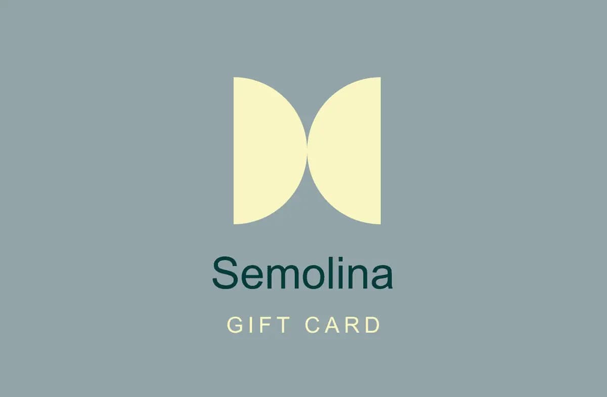 Semolina — Peblla gift card